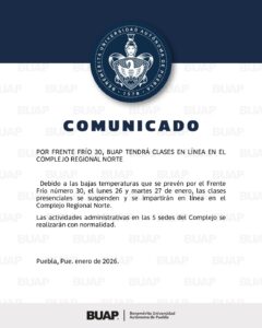 COMUNICADO URGENTE BUAP